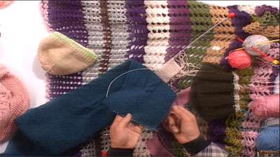 مقدمات آموزش بافتنی