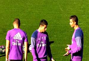 کل کل و شوخی بامزه رونالدو، په په و خامس