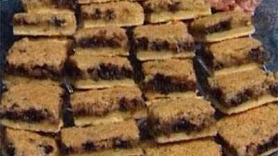 اسلایس شکلات و گردو