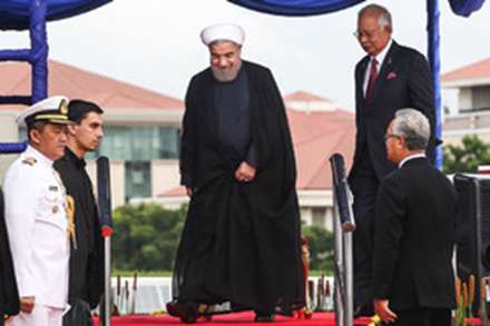 تصاویر منتخب سفر رییس جمهور به جنوب شرق آسیا