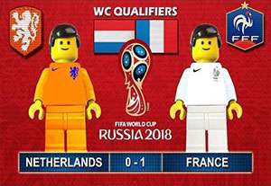 لگو جالب بازی هلند - فرانسه