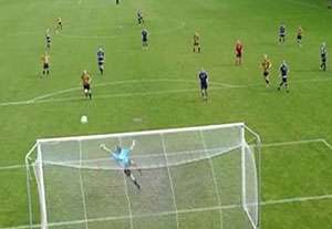 سوپرگل آکروباتیک دیدنی یک آماتور