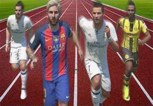 تست سرعت بازیکنان در فیفا 17