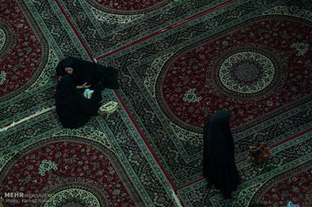 مراسم عزاداری در تکیه آسید جمال قزوین‎