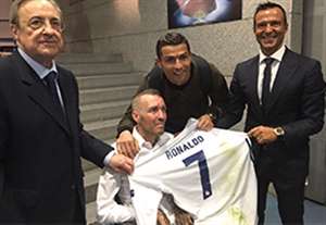 مهمان ویژه رونالدو در بازی مقابل لژیا