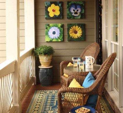 چند ایده برای استفاده از فضای بالکن