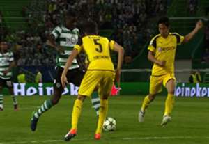 خلاصه بازی اسپورتینگ 1-2 دورتموند