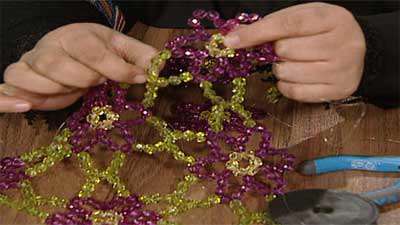 رومیزی کریستالی