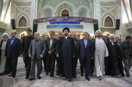 تجدید میثاق وزیر فرهنگ و ارشاد اسلامی با آرمان‌های امام خمینی ( ره)