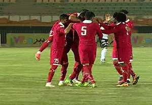 خلاصه بازی صبای قم 2-3 پدیده