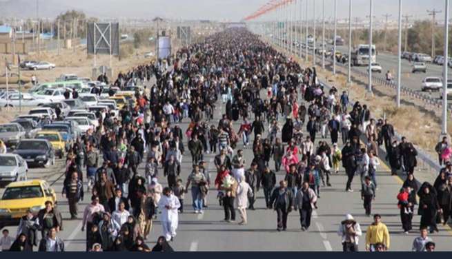 قدم قدم از نجف تا کربلا