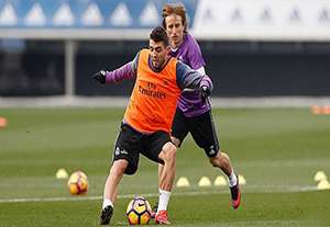 آخرین تمرین رئال قبل از دربی مادرید