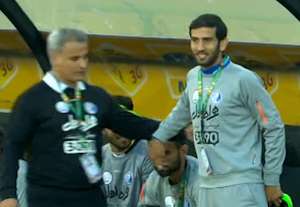 بازگشت حاج محمدی به سکوی تماشاگران