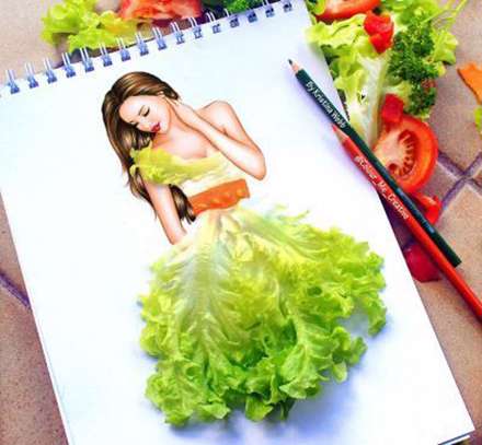 هنرمندی با استفاده از اشیاء ساده و دم دستی