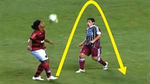 دریبل های دیدنی از بالای سر بازیکن مقابل