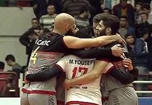 خلاصه والیبال عمران ساری 2-3 بانک سرمایه