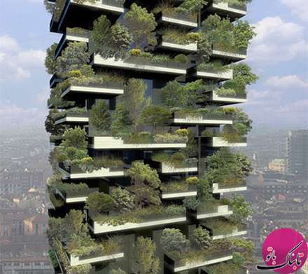 جنگل های شگفت انگیز عمودی در وسط شهر