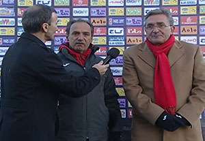 مصاحبه با برانکو پس از بازی با پدیده