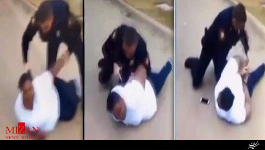 خشونت بی‌رحمانه پلیس آمریکا علیه مادر سیاه‌پوست