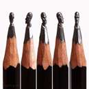 مجسمه هایی ساخته شده بر روی نوک مداد !