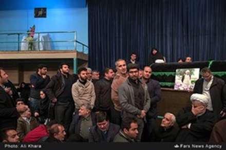 وداع با پیکر آیت الله هاشمی رفسنجانی