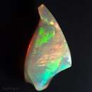 سنگ معدنی تازه کشف شده با رنگ های متحرک