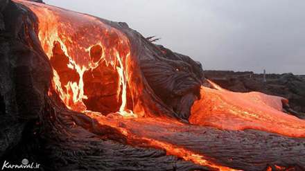 تصاویری اعجاب انگیز از فوران آتشفشان ها
