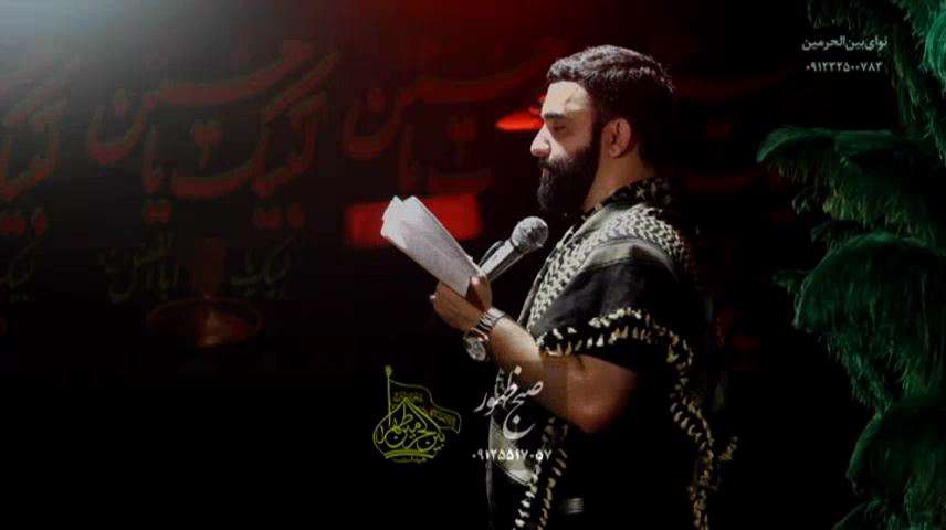 فاطمیه 95 / تو کل زندگیم آقا تو تنها همدمم هستی