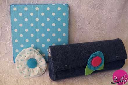 کاردستی‌های زیبا با شلوار جین‌های قدیمی