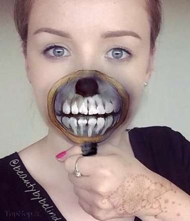 نقاشی روی صورت ، باورنکردنی