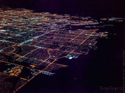 نمای دیدنی شهر لاس وگاس آمریکا از بالا