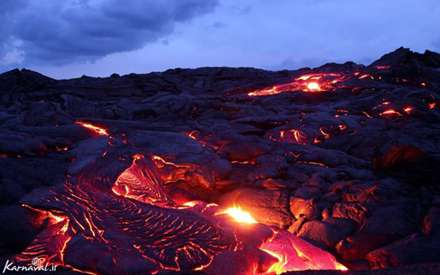 تصاویری اعجاب انگیز از فوران آتشفشان ها