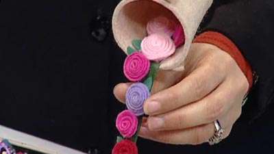 ظرف نمدی هفت سین _ 1