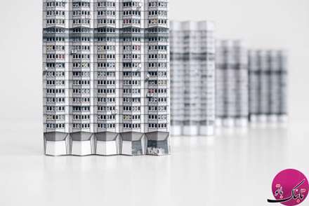 معماری‌های بلوک شرق در ماکت‌هایی کوچک