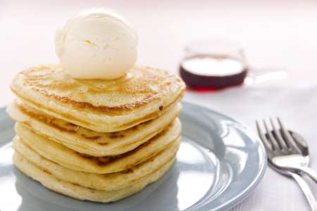 Heart Shaped Pancakes