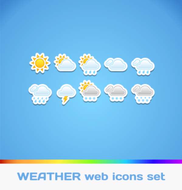 Weather Colorful Icons