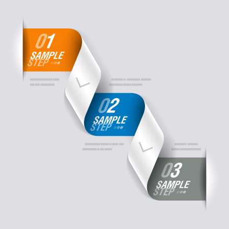 Consecutive steps - design template
