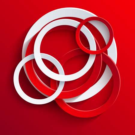 Vector circle abstract background. Eps10
