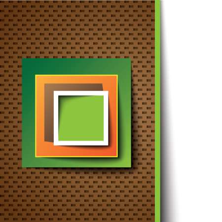 square abstract template / icon