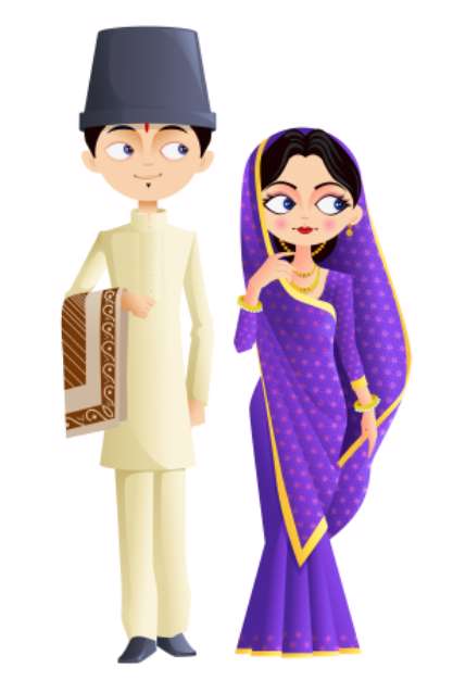 Parsi Wedding Couple