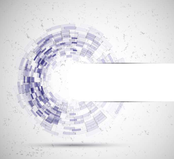 abstract circle tecnology business background