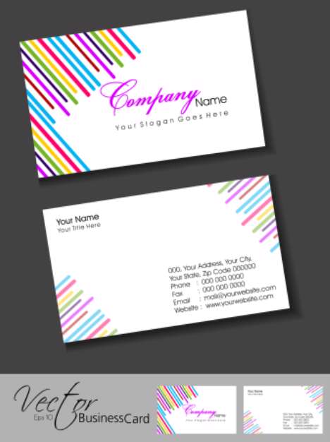 Abstract colorful bright color professional and designer busines