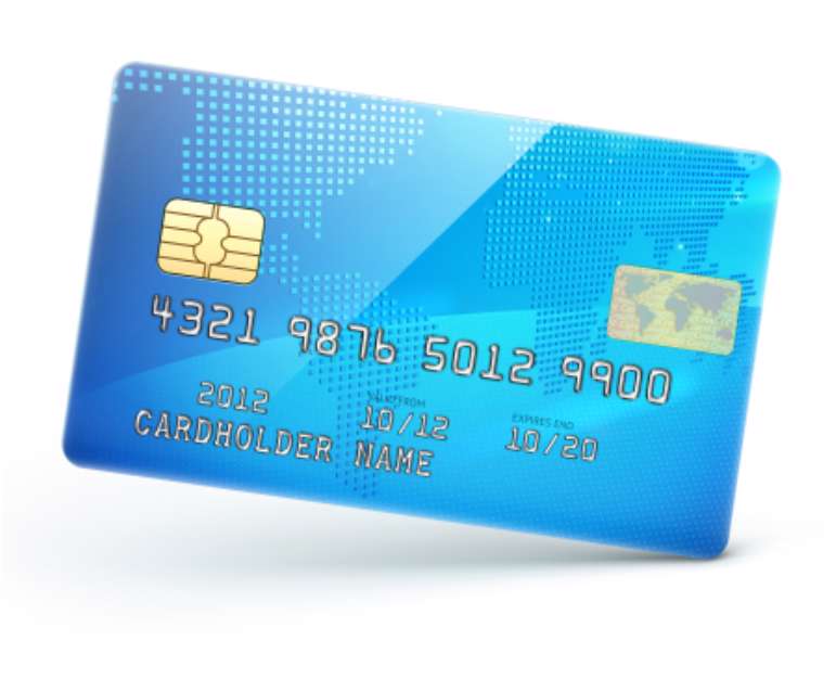 blue credit card