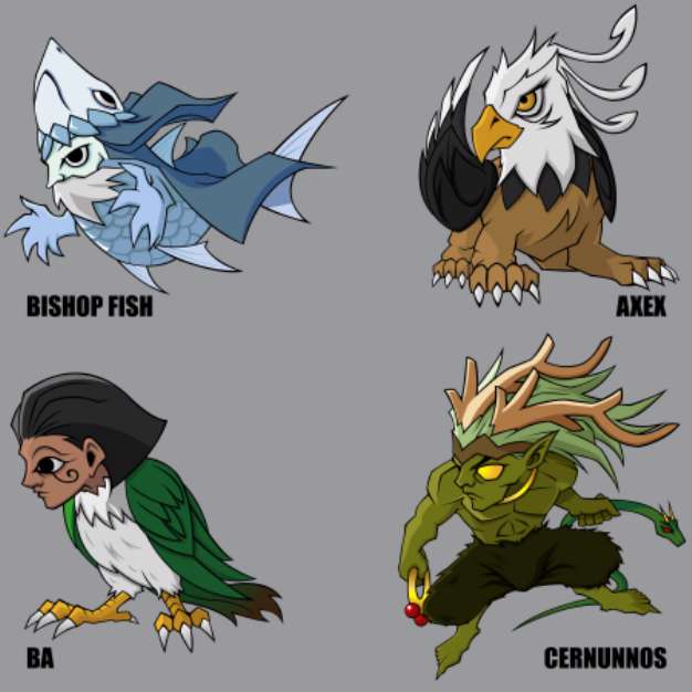 Mythical Creatures Set 19
