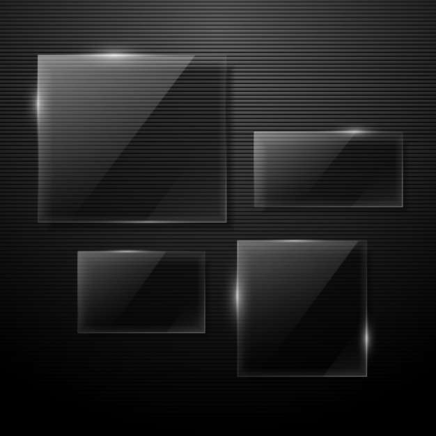 Vector glass panels