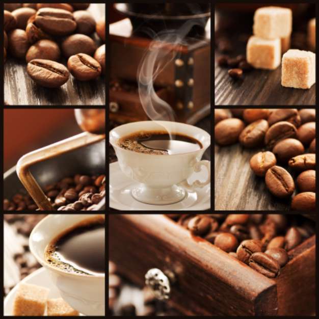 Coffee collage