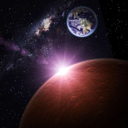 Beautiful space background