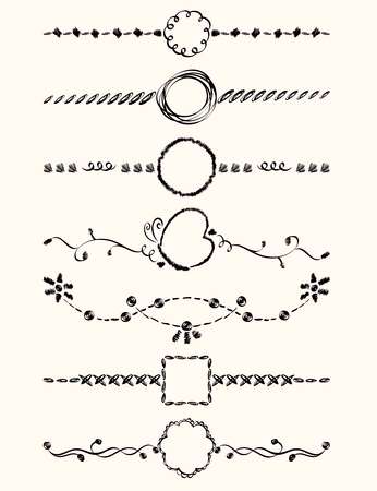 Exquisite Ornamental and Page Decoration Designs elements.