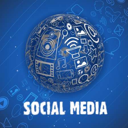 Social media vector illustration