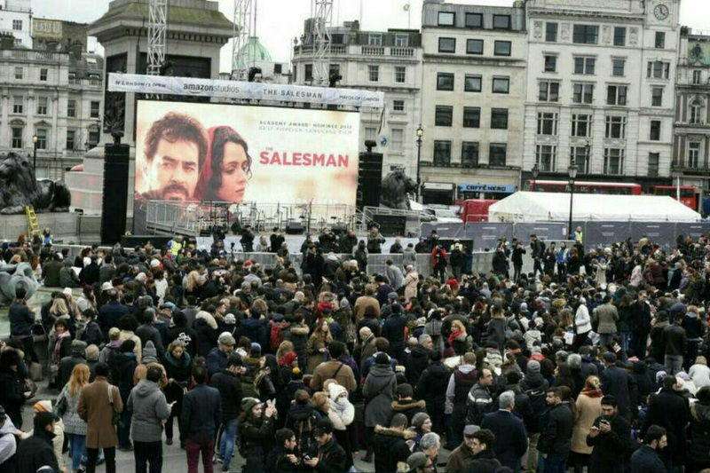 «اصغر فرهادی» و «شهاب حسینی» لندنی ها را میخکوب کردند